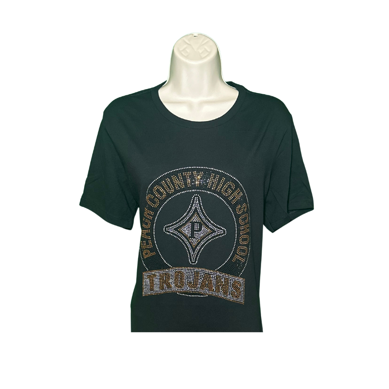 PCHS Banner Bling Tee – Ladies Cut
